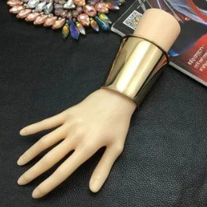 SKS Wide Metal Cuff Bracelet